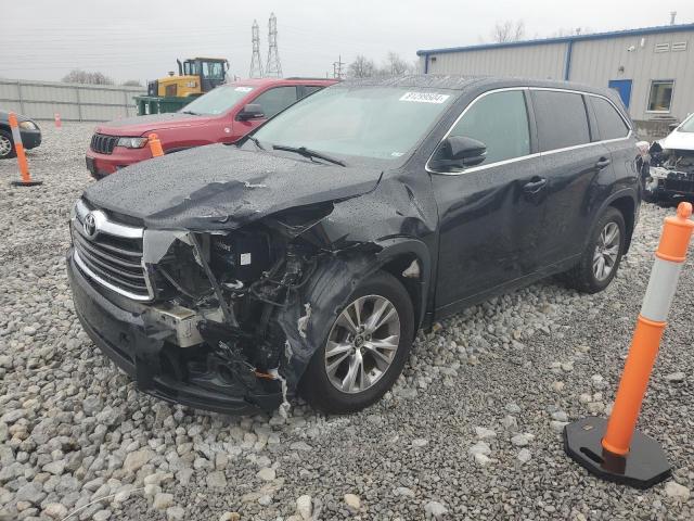 TOYOTA HIGHLANDER 2016 with VIN 5TDBKRFH0GS347632 - Photo from auction