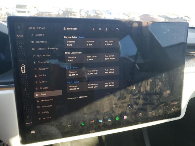 Photo 9 from auction – 2022 TESLA MODEL S with VIN 5YJSA1E66NF458711