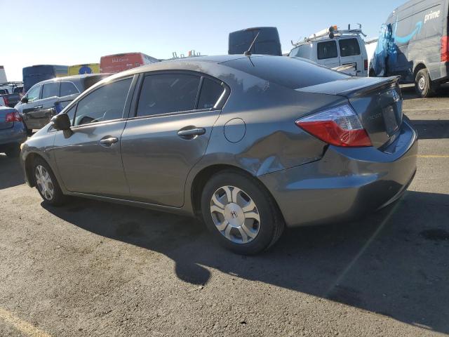 Photo 2 from auction – 2012 HONDA CIVIC HYBR with VIN JHMFB4F23CS005284