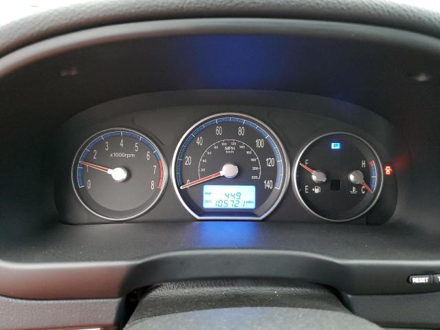 Photo 9 from auction – 2009 HYUNDAI SANTA FE G with VIN 5NMSG73D29H304455