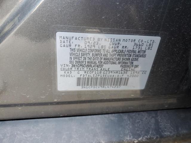 Photo 14 from auction – 2024 NISSAN KICKS SV with VIN 3N1CP5CV9RL474237