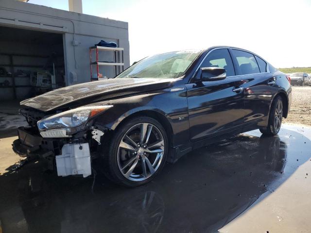 INFINITI Q50 BASE 2015 with VIN JN1BV7AP8FM343190 - Photo from auction