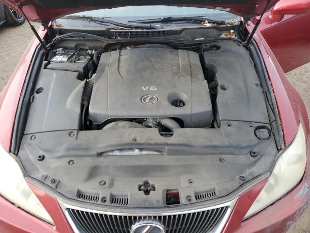 Photo 11 from auction – 2008 LEXUS IS 250 with VIN JTHBK262X82078680