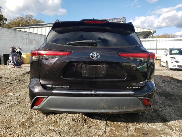 Photo 6 from auction – 2020 TOYOTA HIGHLANDER with VIN 5TDHZRBH1LS012305