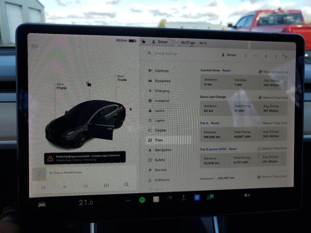 Photo 9 from auction – 2018 TESLA MODEL 3 with VIN 5YJ3E1EB5JF126811