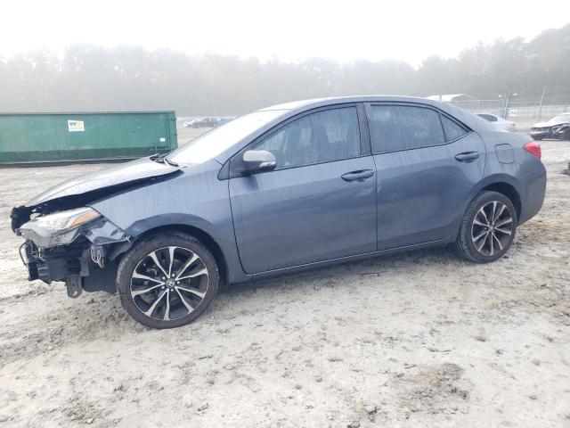 TOYOTA COROLLA L 2018 with VIN 5YFBURHE4JP834121 - Photo from auction