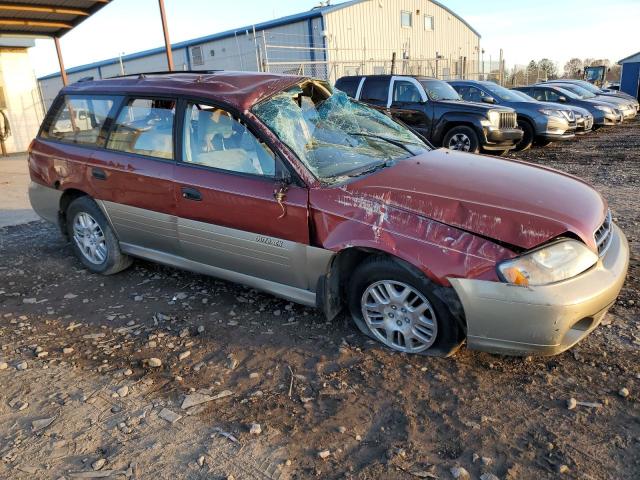 Photo 4 from auction – 2002 SUBARU LEGACY OUT with VIN 4S3BH665126638622