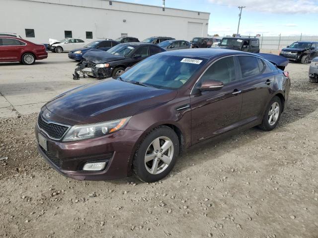 KIA OPTIMA LX 2014 with VIN 5XXGM4A74EG340103 - Photo from auction
