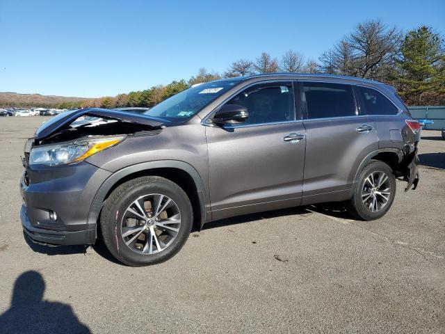 TOYOTA HIGHLANDER 2016 with VIN 5TDJKRFH8GS254384 - Photo from auction