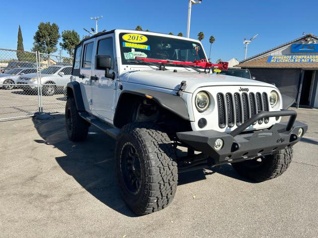 JEEP WRANGLER U 2015 with VIN 1C4BJWDG4FL739735 - Photo from auction