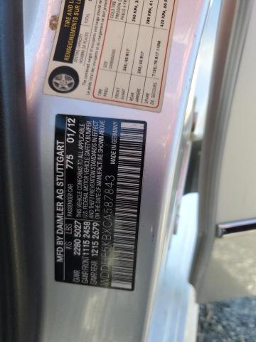 Photo 14 from auction – 2012 MERCEDES-BENZ E 350 with VIN WDDHF5KBXCA587843
