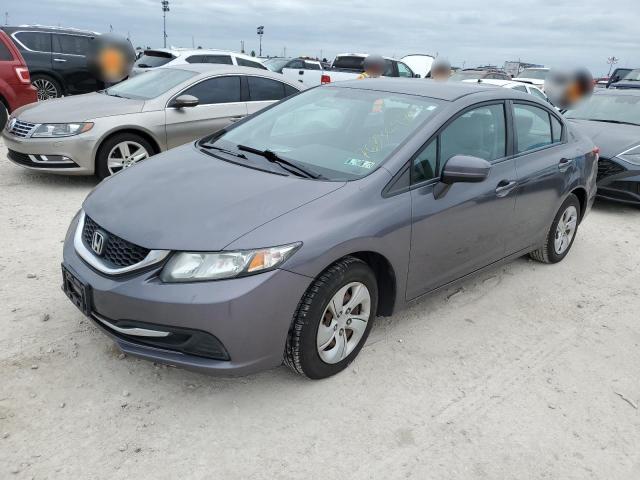 HONDA CIVIC LX 2015 with VIN 2HGFB2F53FH509847 - Photo from auction