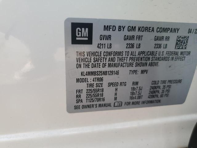 Photo 14 from auction – 2022 BUICK ENCORE GX with VIN KL4MMBS25NB129146