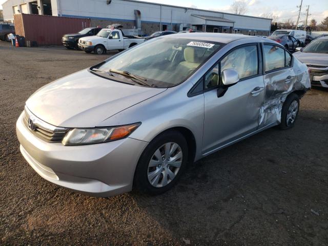 HONDA CIVIC LX 2012 with VIN 2HGFB2F51CH588270 - Photo from auction