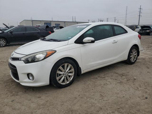 KIA FORTE EX 2014 with VIN KNAFX6A83E5186038 - Photo from auction