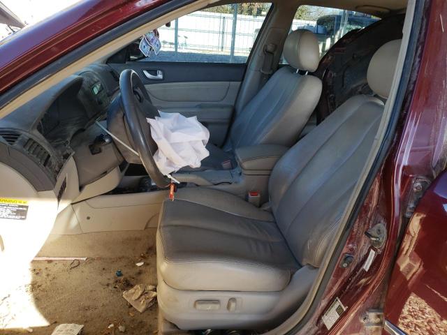 Photo 7 from auction – 2008 HYUNDAI SONATA SE with VIN 5NPEU46F68H312108