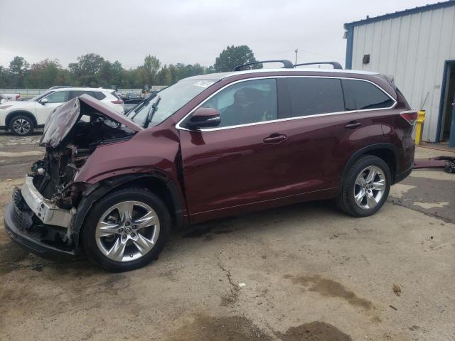 TOYOTA HIGHLANDER 2016 with VIN 5TDYKRFH0GS145481 - Photo from auction