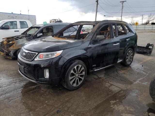 KIA SORENTO SX 2014 with VIN 5XYKWDA73EG494334 - Photo from auction