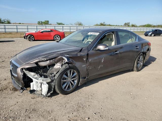 INFINITI Q50 BASE 2016 with VIN JN1CV7AP4GM200503 - Photo from auction