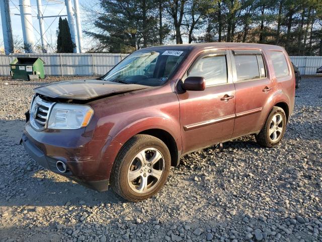 HONDA PILOT EX 2014 with VIN 5FNYF4H41EB054495 - Photo from auction