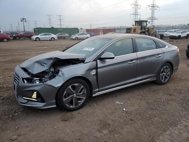 Photo 1 from auction – 2018 HYUNDAI SONATA HYB with VIN KMHE34L32JA079124
