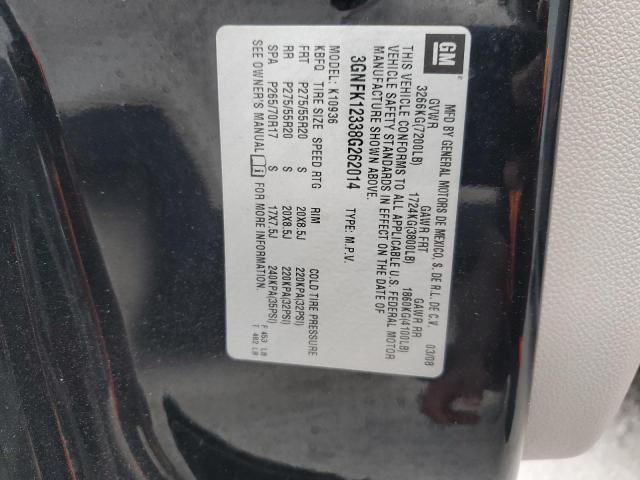 Photo 14 from auction – 2008 CHEVROLET AVALANCHE with VIN 3GNFK12338G262014