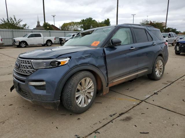 FORD EXPLORER L 2021 with VIN 1FMSK7FHXMGA40085 - Photo from auction