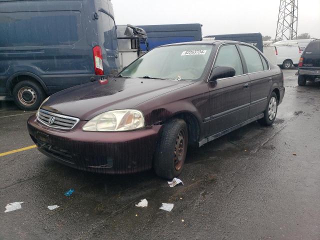 HONDA CIVIC LX 2000 with VIN 2HGEJ6673YH526643 - Photo from auction