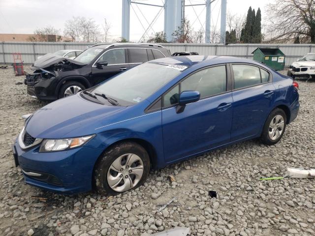 HONDA CIVIC LX 2015 with VIN 19XFB2F56FE225445 - Photo from auction