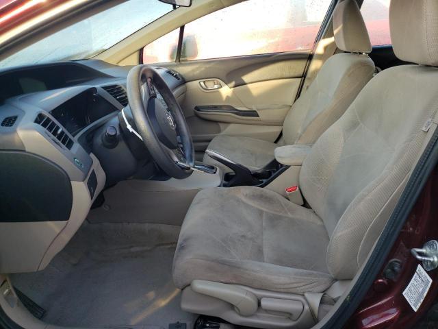 Photo 7 from auction – 2012 HONDA CIVIC LX with VIN 19XFB2F53CE366081