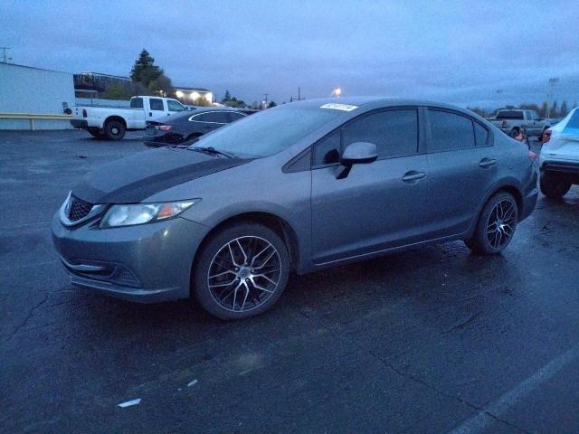 HONDA CIVIC LX 2013 with VIN 19XFB2F55DE200212 - Photo from auction