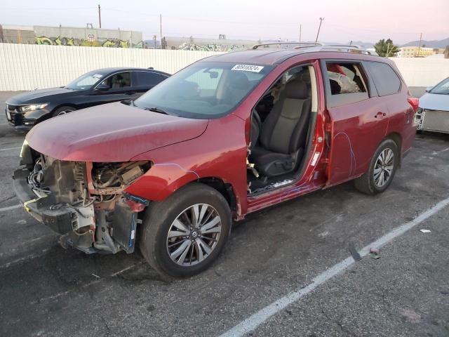 NISSAN PATHFINDER 2017 with VIN 5N1DR2MN1HC697984 - Photo from auction