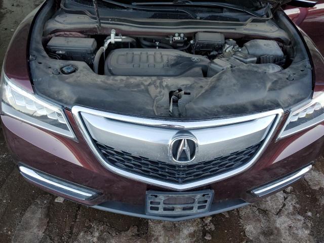 Photo 12 from auction – 2016 ACURA MDX TECHNO with VIN 5FRYD4H40GB016893