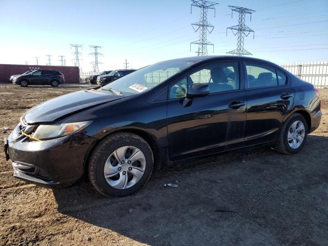 HONDA CIVIC LX 2013 with VIN 2HGFB2F53DH591690 - Photo from auction