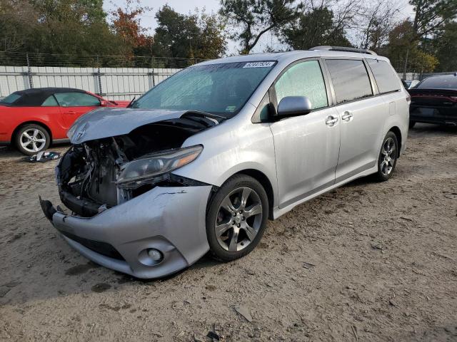 TOYOTA SIENNA SE 2016 with VIN 5TDXK3DC6GS736852 - Photo from auction