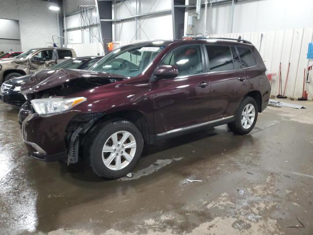 TOYOTA HIGHLANDER 2013 with VIN 5TDBK3EH4DS258902 - Photo from auction