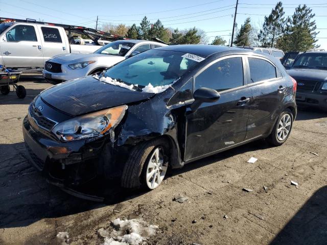 KIA RIO EX 2013 with VIN KNADN5A36D6275672 - Photo from auction