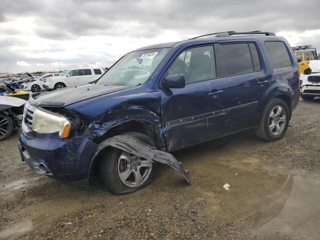 HONDA PILOT EXL 2013 with VIN 5FNYF4H58DB027981 - Photo from auction