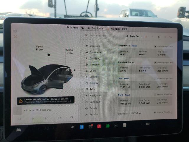 Photo 9 from auction – 2021 TESLA MODEL 3 with VIN 5YJ3E1EA3MF089673