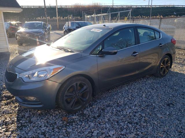 KIA FORTE EX 2014 with VIN KNAFX4A88E5177369 - Photo from auction