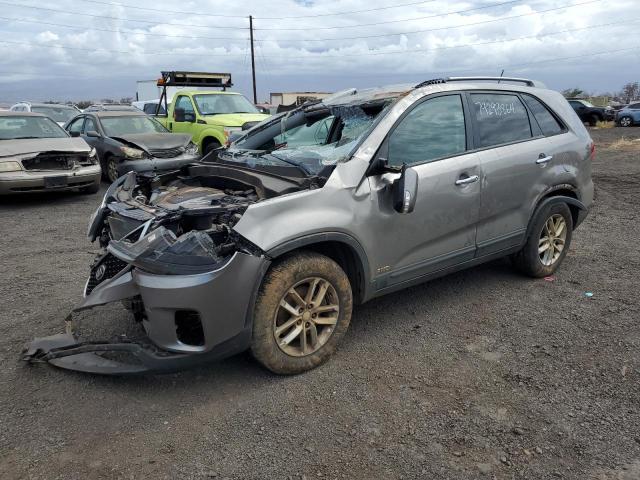 KIA SORENTO LX 2015 with VIN 5XYKTDA77FG620706 - Photo from auction