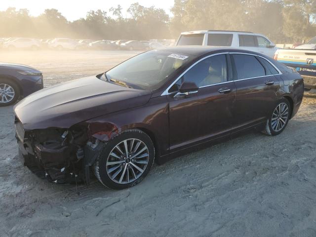 LINCOLN MKZ SELECT 2017 with VIN 3LN6L5D90HR627845 - Photo from auction