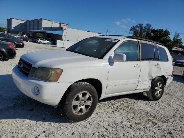 TOYOTA HIGHLANDER 2002 with VIN JTEGF21A820048442 - Photo from auction
