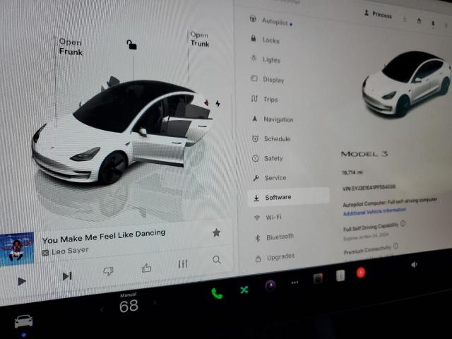 Photo 9 from auction – 2023 TESLA MODEL 3 with VIN 5YJ3E1EA1PF554598
