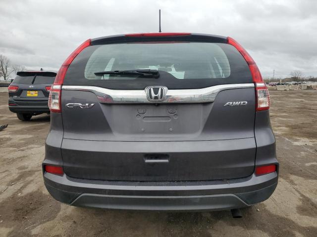 Photo 6 from auction – 2016 HONDA CR-V LX with VIN 5J6RM4H32GL077120