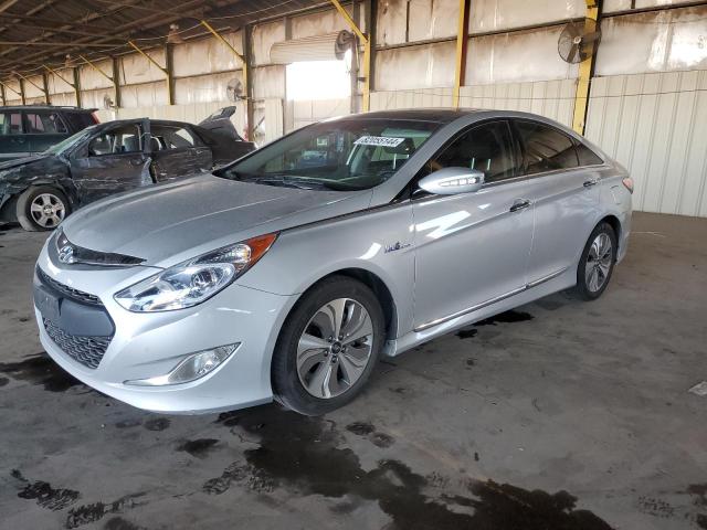 HYUNDAI SONATA HYB 2015 with VIN KMHEC4A43FA123439 - Photo from auction