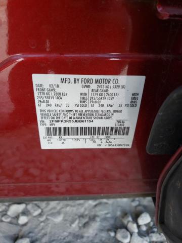 Photo 14 from auction – 2018 FORD EDGE TITAN with VIN 2FMPK3K95JBB61154