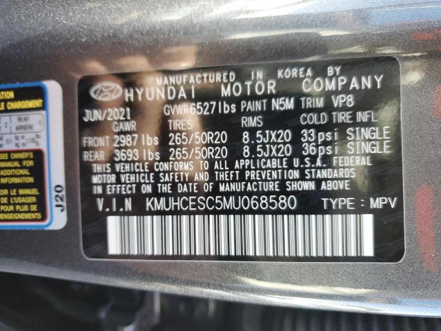 Photo 14 from auction – 2021 GENESIS GV80 BASE with VIN KMUHCESC5MU068580