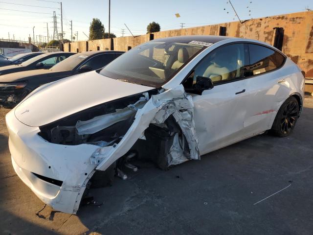 TESLA MODEL Y 2022 with VIN 7SAYGDEE2NA020351 - Photo from auction