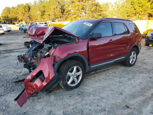 FORD EXPLORER X 2018 with VIN 1FM5K7D81JGB18233 - Photo from auction